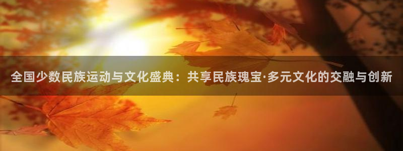 球王会体育：全国少数民族运动与文化盛典：共享民族瑰宝·多元文化的交融与创新